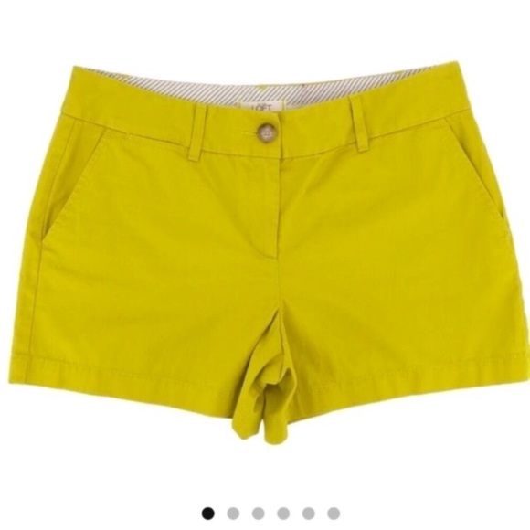 loft chino shorts